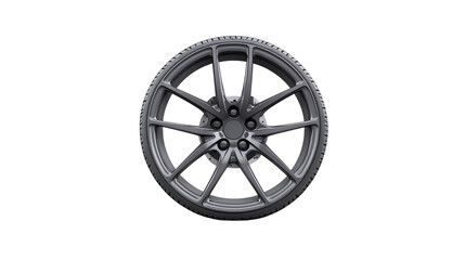 Obraz premium Sleek Tyre Rim Design