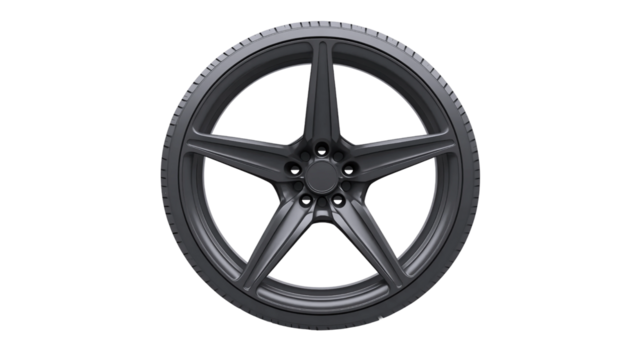 Sleek Car Wheel Design