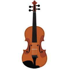 Fototapeta premium violin isolated on white