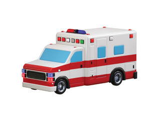 ambulance icon representing medical emergency response, healthcare services, and patient transport. Ideal for hospital, rescue, first aid, and paramedic icon vector illustration