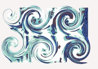 Vivid Energy Swirls – Abstract Color Burst