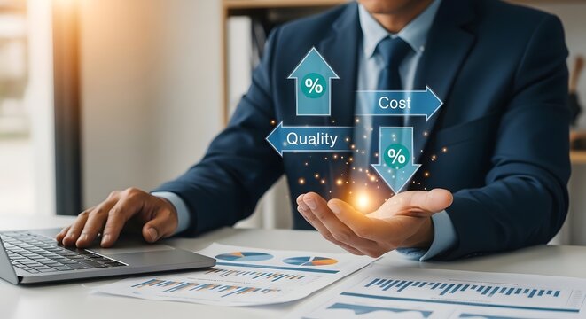 Business solutions with technology for cost effectiveness and quality improvement tools