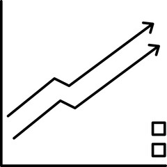 Graph Line Icon