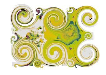 Vivid Energy Swirls – Abstract Color Burst