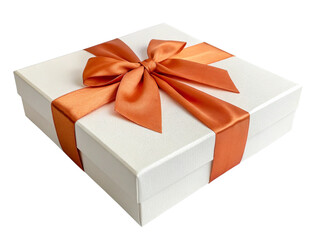 Fototapeta premium gift box isolated on white