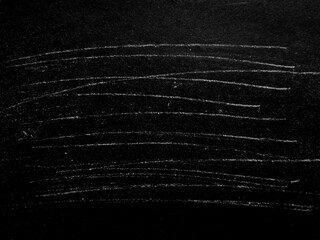 Black and white grunge scratch and dust texture backdrop or overlay. White scratches and dust on...