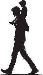 Abstract geometric shape silhouette isolated on transparent background