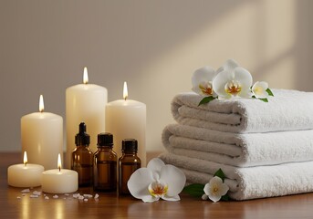 Spa Aromatherapy Setup