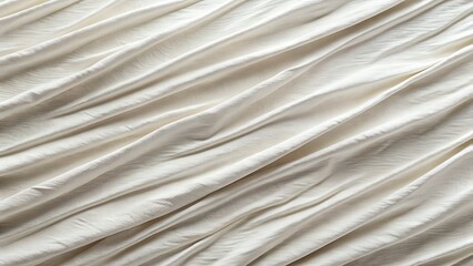 Cream Draped Fabric Texture: Soft, Elegant, and Luxurious Background for Design Projects.