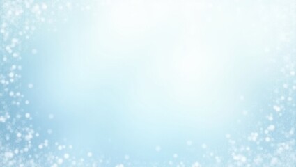 Snowy forest scene with tall evergreen trees and falling snow