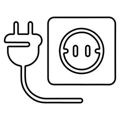 line plug icon