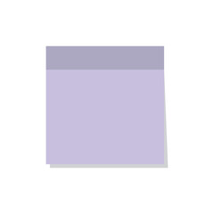 Multicolor post it notes isolated on transparent background. Colored sticky note. Vector realistic illustration. eps file10