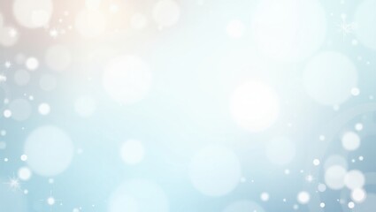 Snowy forest scene with tall evergreen trees and falling snow