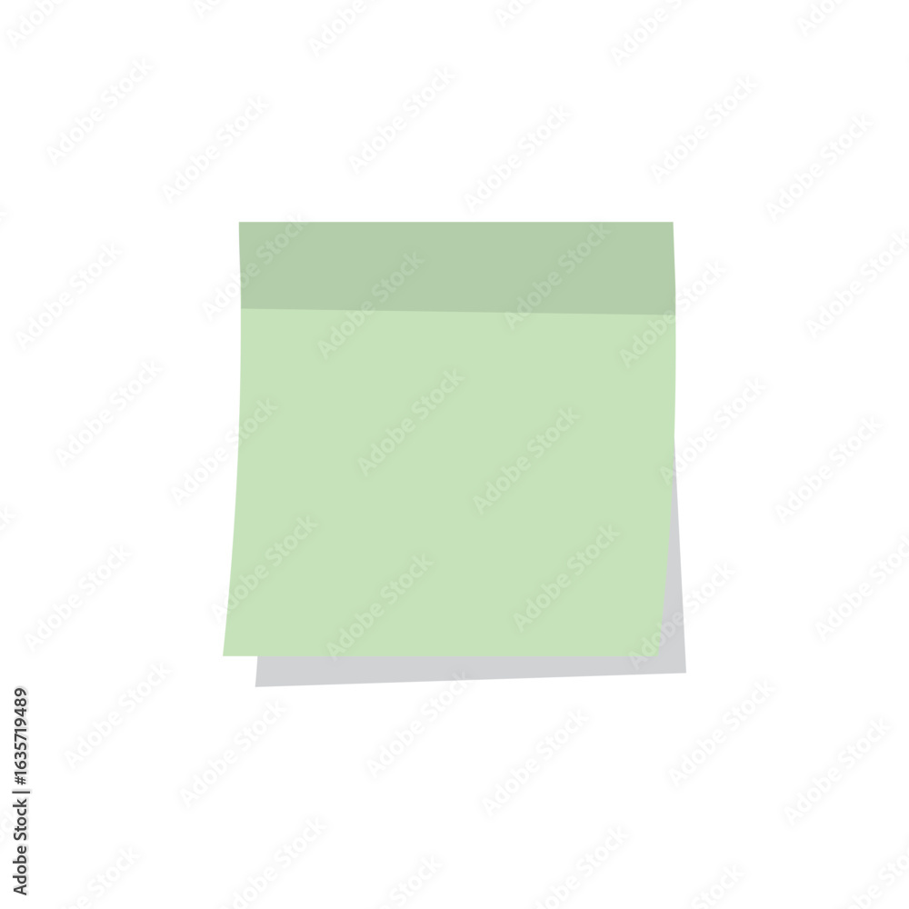 Poster sticky notes and multicolor post it notes with isolated on transparent background. blank colored sti