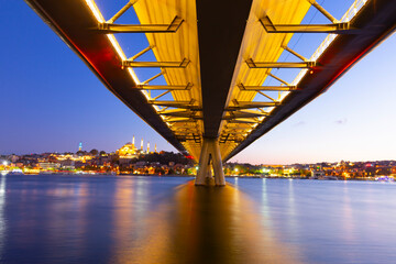 The Golden Horn Bridge is one of the bridges located over the Golden Horn in Istanbul.