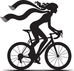 Abstract geometric silhouette shape isolated on transparent background