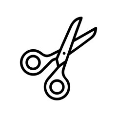 Scissors Icon for Creativity and Crafting Topics