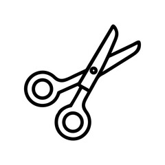 Scissors Icon for Creativity and Crafting Topics