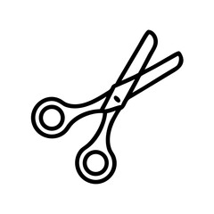 Scissors Icon for Creativity and Crafting Topics