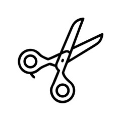 Scissors Icon for Creativity and Crafting Topics