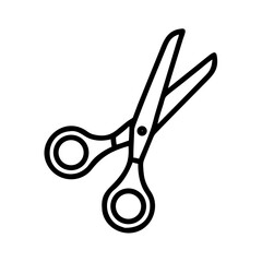 Scissors Icon for Creativity and Crafting Topics