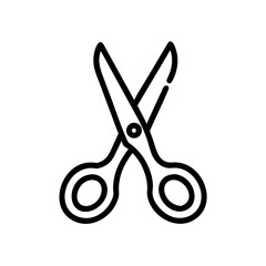 Scissors Icon for Creativity and Crafting Topics