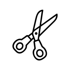 Scissors Icon for Creativity and Crafting Topics
