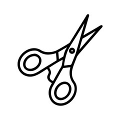 Scissors Icon for Creativity and Crafting Topics