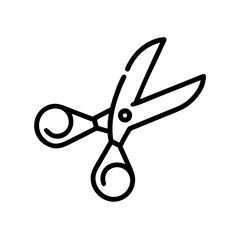 Scissors Icon for Creativity and Crafting Topics