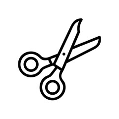 Scissors Icon for Creativity and Crafting Topics