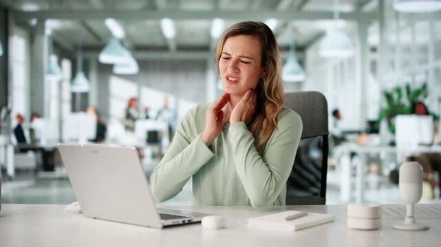 Ergonomic Office Chair For Woman Relieving Neck Pain