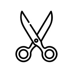 Scissors Icon for Creativity and Crafting Topics