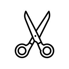 Scissors Icon for Creativity and Crafting Topics
