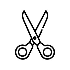 Scissors Icon for Creativity and Crafting Topics