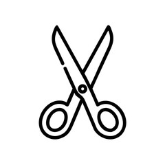Scissors Icon for Creativity and Crafting Topics