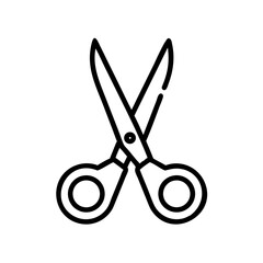 Scissors Icon for Creativity and Crafting Topics