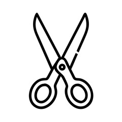 Scissors Icon for Creativity and Crafting Topics