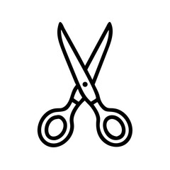 Scissors Icon for Creativity and Crafting Topics
