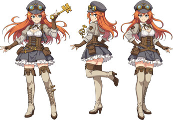 Steampunk Sexy Aviator