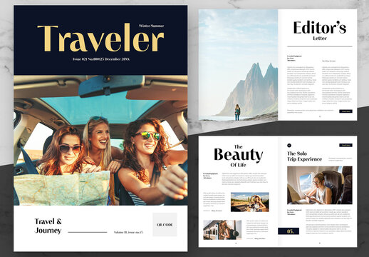 Beige And Black Travel Itenerary