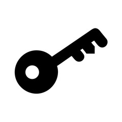 Unlock security with this key vector icon for access control and privacy protection solution design
