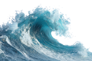 Powerful ocean wave cresting (1)