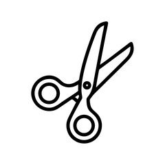 Scissors Icon for Creativity and Crafting Topics