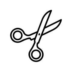 Scissors Icon for Creativity and Crafting Topics