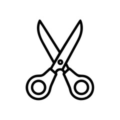 Scissors Icon for Creativity and Crafting Topics