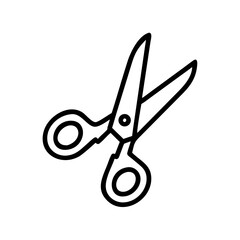 Scissors Icon for Creativity and Crafting Topics