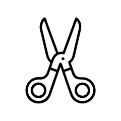 Scissors Icon for Creativity and Crafting Topics