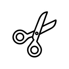 Scissors Icon for Creativity and Crafting Topics