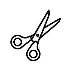 Scissors Icon for Creativity and Crafting Topics