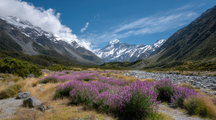 Obraz premium explore breathtaking beauty of world top mountains their dramatic landscapes
